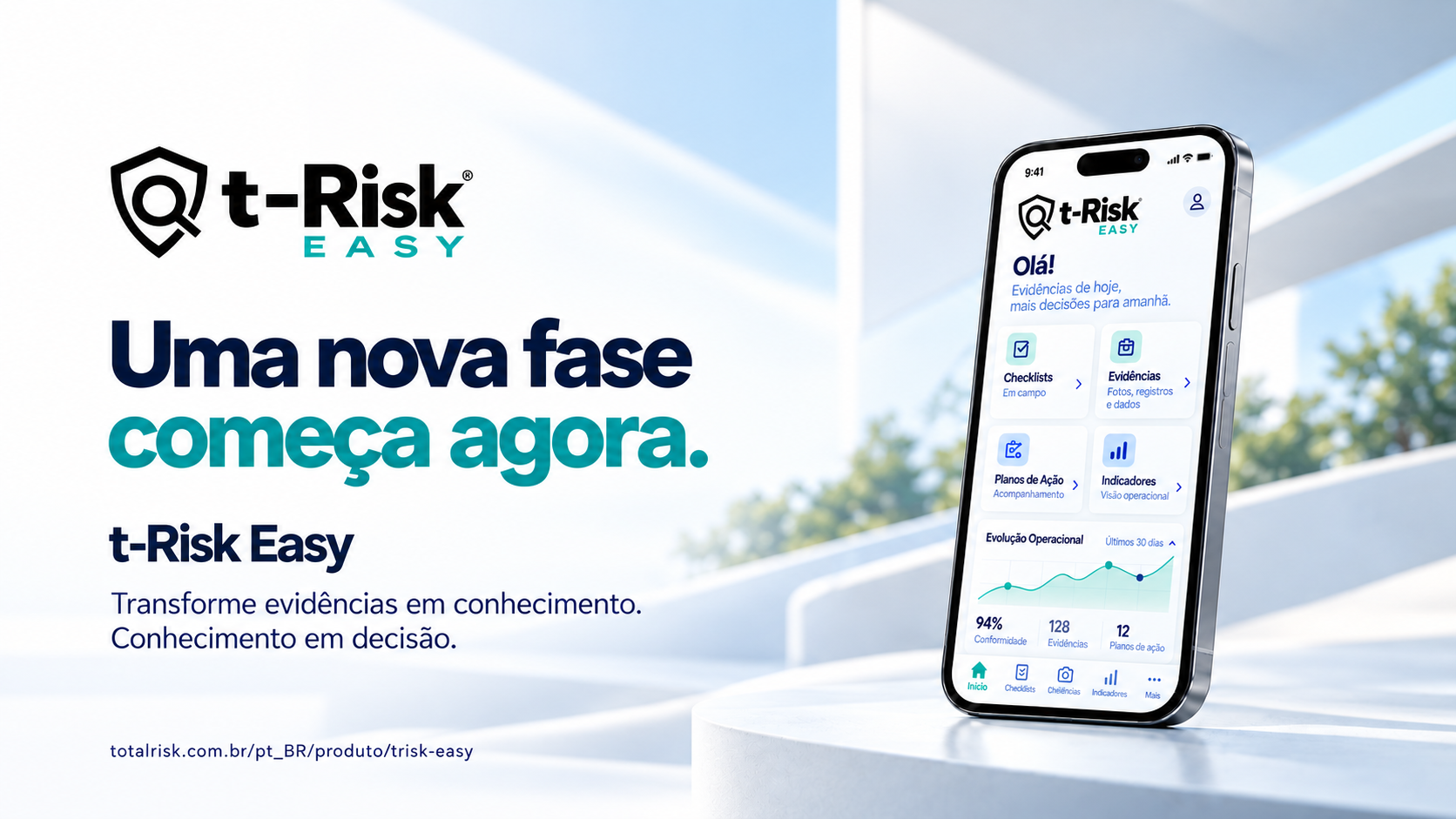 A evolução dos checklists para uma gestão baseada em evidências.